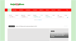 Desktop Screenshot of naija247news.com