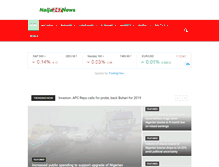 Tablet Screenshot of naija247news.com